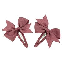 Small Pinwheel Hair Bow Snap Clips Fully Wapped for Baby Girl Toddler Hair Clip in Fringe Bangs Hair Accessories Barrettes Hair Accessories