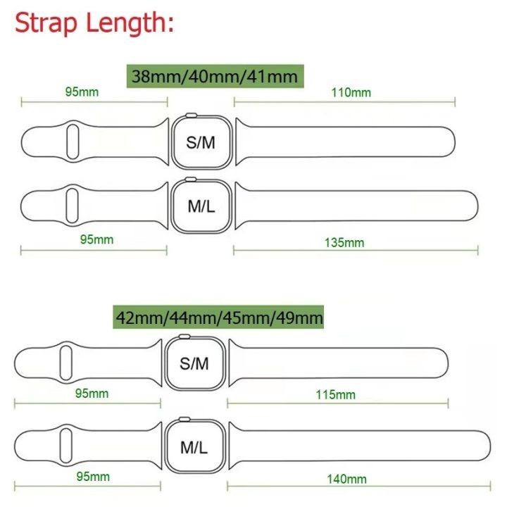 ใหม่-สายนาฬิกาข้อมือซิลิโคน-สีรุ้ง-แบบเปลี่ยน-สําหรับ-8-series7-series6-5-4-3-2-1-se2-ultra-49-มม-41-45-40-44-38-42