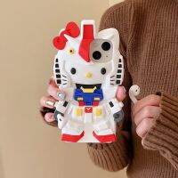 Sanrio เคสโทรศัพท์3D แบบสามมิติสำหรับ11 12 13 14 Pro Max Plus ฝาหลังซิลิโคนนิ่มของขวัญเด็กผู้หญิง