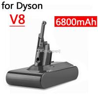 Dyson V8 battery 6800mAh 21.6V battery For Dyson V8 Battery Absolute Animal Li-ion Vacuum Cleaner Rechargeable BATTERY SV10 （สต็อกสำเร็จรูป） agapi