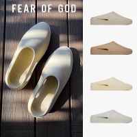 พร้อมส่ง Fear Of God FOG รองเท้าแตะลําลอง พื้นหนา เหมาะกับใส่กลางแจ้ง สําหรับผู้ชาย dgt