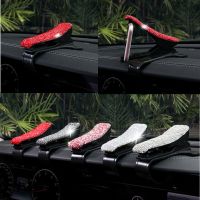 [COD] Diamond-studded car mobile phone New 360-degree rotating steering wheel navigation