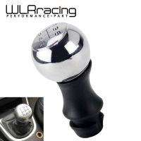 [HOT] 5ความเร็วอุปกรณ์เอ็มที Shift Knob คันโยกเกียร์ Stick สำหรับ PEUGEOT 306 307 308 2008 301 3008 406 508 605 807 106 1007 206 107