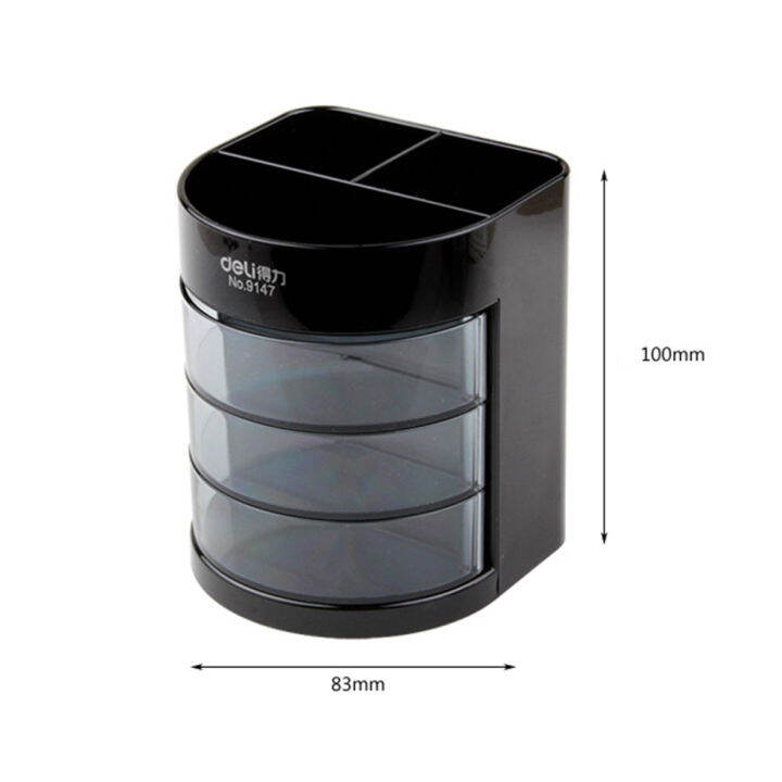 อุปกรณ์จัดเก็บเครื่องเขียน-พร้อมลิ้นชัก-3-ชั้น
