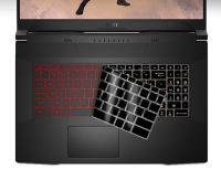 สำหรับ MSI GL76 Katana GF66 MSI 2021 GL66การเต้นของหัวใจ Katana GF76แป้นพิมพ์ซิลิโคนที่ปกป้องแล็ปท็อปการเล่นเกมปกป้องตัวเครื่อง