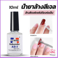 MAYGO น้ํายาละลายกาว ถอดเล็บ PVC เช็ดกาว  Nail polish remover