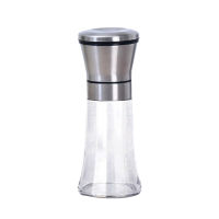 1PCS Fashion Stainless Steel ABS Mill 120ML Spice Salt and Pepper Grinder Kitchen Accessories Cooking Tool Portable