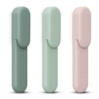 Pet Hair Brush Double Sided Lint Remover Handle Grooming Tool Household Hair Removal Furniture Indoor Pets Gadgets Green