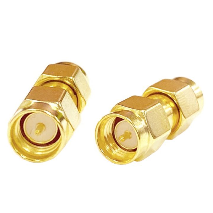 1pc-sma-male-switch-male-plug-straight-rf-coax-coupler-connector-wholesale-fast-shipping-for-wifi-adapter-electrical-connectors