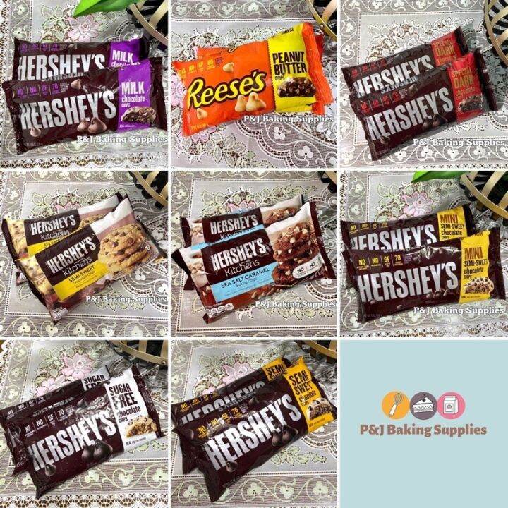 Hershey’s Chocolate Baking Chips (Milk / Semisweet/ Dark / Reese’s