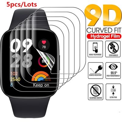 【LZ】 5pcs 20D Curved Hydrogel Film for Xiaomi Redmi Watch 3/2/2 Lite Soft Screen Protector for Redmi Watch 3 active SmartWatch