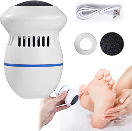 MAYCREATE Callous Remover Electric USB Rechargeable Foot Callus Remover  Pedicure Dead Skin Remover Foot Scrubber for