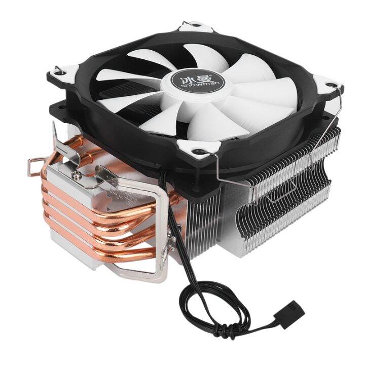 snowman-cpu-cooler-master-5-direct-contact-heatpipes-freeze-tower-cooling-system-cpu-cooling-fan-with-pwm-fans