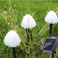 LED Solar Mushroom String Lights 3.5M Outdoor Waterproof Garden Decoration Light For Patio Pathway Lawn Landscape String Lamps