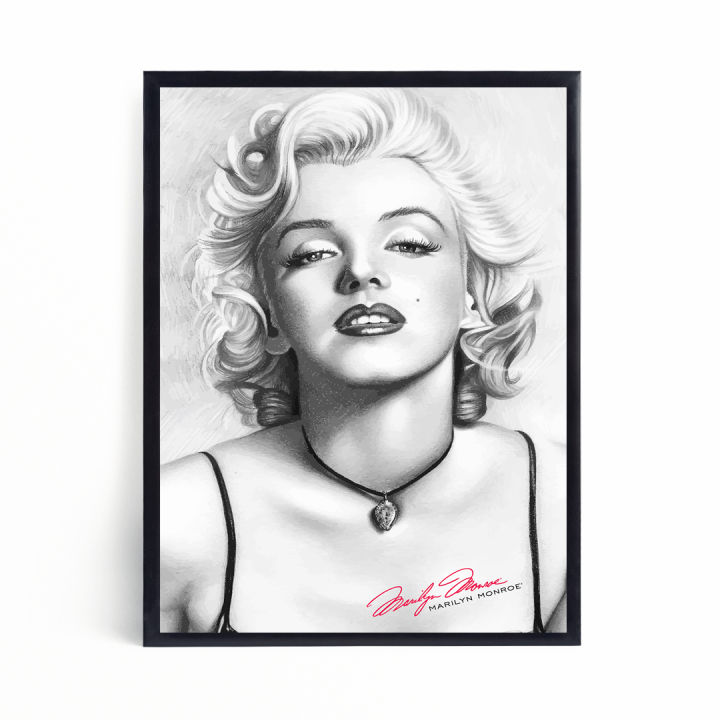 Marilyn Monroe Portrait Wall Art Decor Frame | Lazada PH