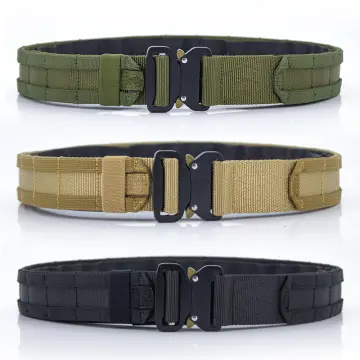 Tactical Belt Outdoor Adjustable Velcro Inner And Outer Belt