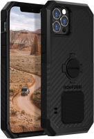 Rokform Rugged iPhone 12/12 Pro Case - Magnetic, Twist Lock, Drop Tested Armor, Black iPhone 12/12 Pro Black