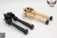 ขาทราย Atlas (ขาทราย Atlas Bipod V8) (V8 Atlas Bipod) (ATLAS BT10-LW17 V8)  น้ำหนัก : 411 กรัม  คุณสมบัติ : #มาพร้อมขาจับราง20mm.ปลดไว #ขาทราย ยืดได้ยาวสุด 9.5”  #ปรับองศาขาทรายได้5ระดับ และ หมุนได้360องศา  มี2สีให้เลือก #สีดำ #สีทอง   ราคา 850 บาท