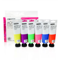 สีอะคริลิคสะท้อนแสง (neon) ชุด 6 สี / 75 ml. ART RANGER รุ่น FEA0675T-N ชุดสีอะคริลิค สีอะคริลิก Acrylic Color Neon Set