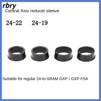 Rbury ปลอกแปลงทนทาน24-22/19มม. อะแดปเตอร์ Shim Gxp/fsa ขายึดก้านล่างของจักรยาน