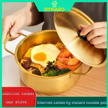 Korean Gold Pot For Cooking Instant Ramen