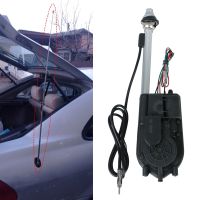 【CC】 Car SUV Radio Exterior Aerials Telescopic Antenna 12V Electric