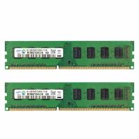 8GB 2X4GB PC3-8500U DDR3 1066MHzเดสก์ท็อปหน่วยความจำChannlทดสอบสำหรับSamsung WDA34