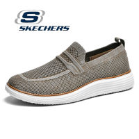 Skechers_ สเก็ตเชอร์ส รองเท้าผู้ชาย Men SKECHERS USA Proven Forenzo Shoes - 204437-BLK