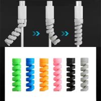 Cable Protector Silicone Bobbin Winder Wire Cord Organizer Cover for Apple Iphone USB Charger Cable Cord Cable Organizer