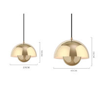 Nordic color semicircular Pendant Lights Modern Denmark indoor led lighting Kitchen bedroom Living Room dining room Decor