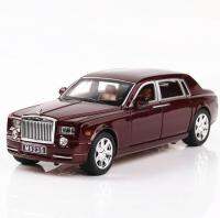 ยานพาหนะของขวัญรถยนต์1/24รถของเล่นเด็กลาย Phantom Rolls-Royce Diecasts Brinquedos โมเดลเสียงและลูกบอลลอยได้มีไฟสำหรับเด็กผู้ชายโดยมี &amp; ของเล่นบังคับอิเล็กทรอนิกส์