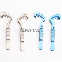 Phthalmic Chalazion Forceps 90Mm Rolling Tweezers Ophthalmic Surgical Instrument Titanium Stainless Steel