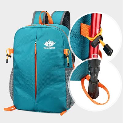 ：“{—— 25L Lightweight Folding Waterproof Outdoor Sports Leisure Backpack Unisex Hiking Fitness Camping Waterproof Climbing Travel Bag