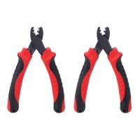 2X Fishing Crimping Pliers for Fishing Line Barrel Sleeves Fishing Cutter Scissors Fishing Tackle