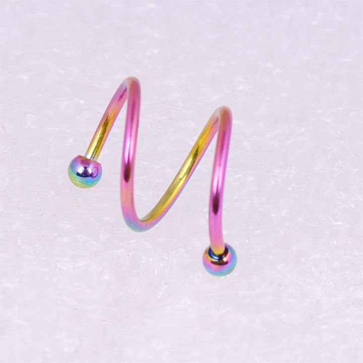 double-helix-piercing-earrings-double-helix-piercing-hoops-1pc-316l-stainless-aliexpress