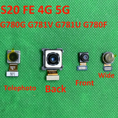 ด้านหลังด้านหลัง Ultrawide Telephoto กล้องด้านหน้าสายเคเบิลแบบยืดหยุ่นสําหรับ Samsung Galaxy S20 FE 5G 4G G780F G781U G781V G780G G781B