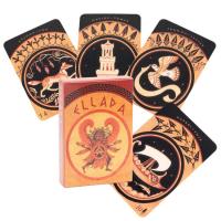 Ellada Lenormand Tarot Tarot Deck Card Game Divination Tools Oracle Card Fortune Telling Card Game 9cmx6.2cm For Kids Gift Favor normal