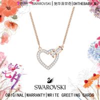 เครื่องประดับหญิงสร้อยคอโซ่ไหปลาร้าความรักโรแมนติกที่น่ารัก Swarovski