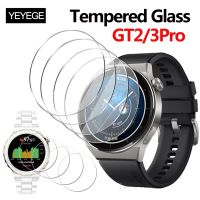 ℗ↂ Tempered Glass Film For Huawei Watch GT3 Pro 43mm 46mm Screen Protector Glass Watch Protective Film For Huawei watch GT 2Pro