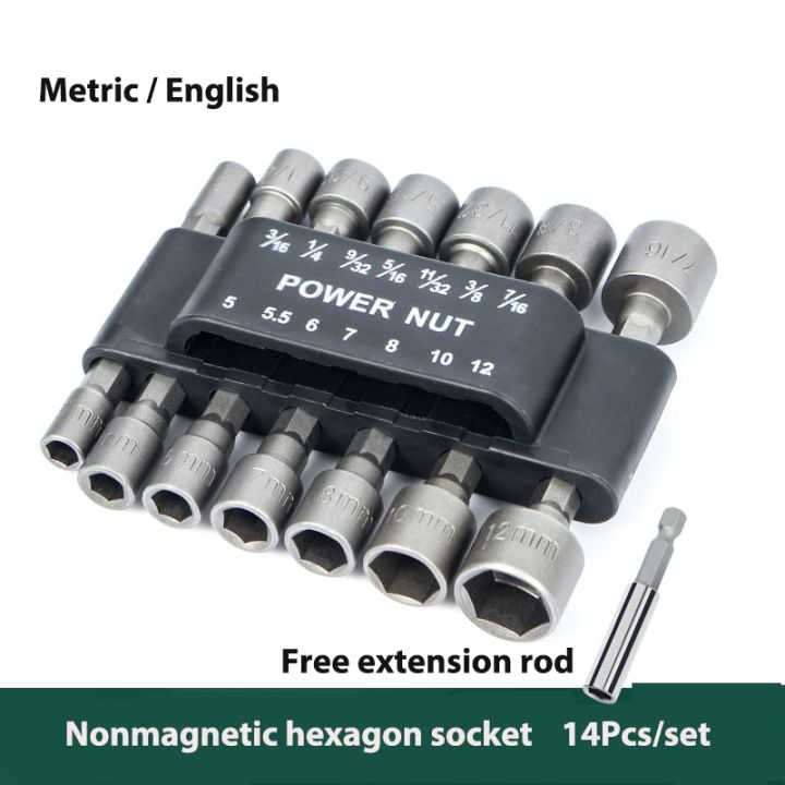 cw-10-14pcs-air-screwdriver-metric-and-inch-electric-wrench-hexagon-socket-small-l-36mm