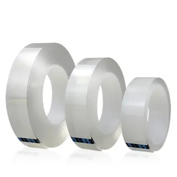 Transparent Nano Tape Washable Reusable Double-Sided Tape Strong Sticky  Multipurpose Wall Tape No Trace Removable