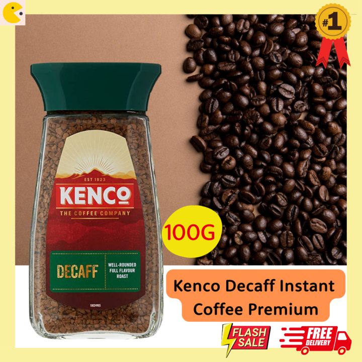 Kenco Decaff Instant Coffee 100g เคนโก้ ดีแคฟ กาแฟสำเร็จรูปไม่มีคาเฟอีน