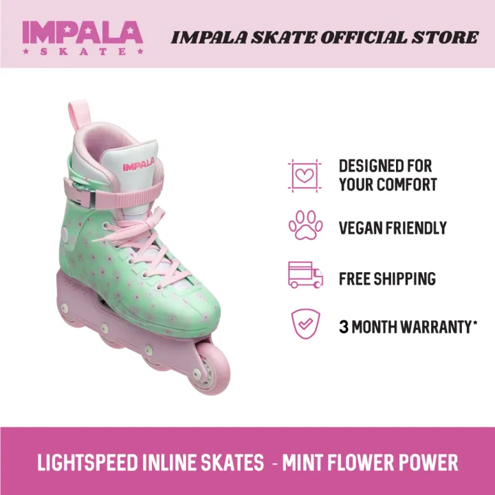 Impala Lightspeed Inline Skate Mint Flower Power อิมพาล่า รองเท้าอินไลน์สเก็ต รุ่น ไลท์สปีด สี