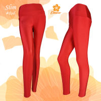 Leggings ออกกำลังกายโยคะ Kinare #Slim Red