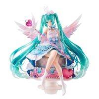 จิตวิญญาณ Vocaloid Hatsune มิกุ2020นางฟ้าหวานสุขสันต์วันเกิด Ver. ตุ๊กตาของเล่นตกแต่งตุ๊กตาขยับแขนขาได้แบบจำกัดโมเดลสะสมอะนิเมะ