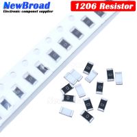 100Pcs 1206 SMD resistor 0R ~ 10M 1/2W 0 1 10 100 150 220 330 ohm 1K 2.2K 10K 100K 0R 1R 10R 100R 150R 220R 330R WATTY Electronics