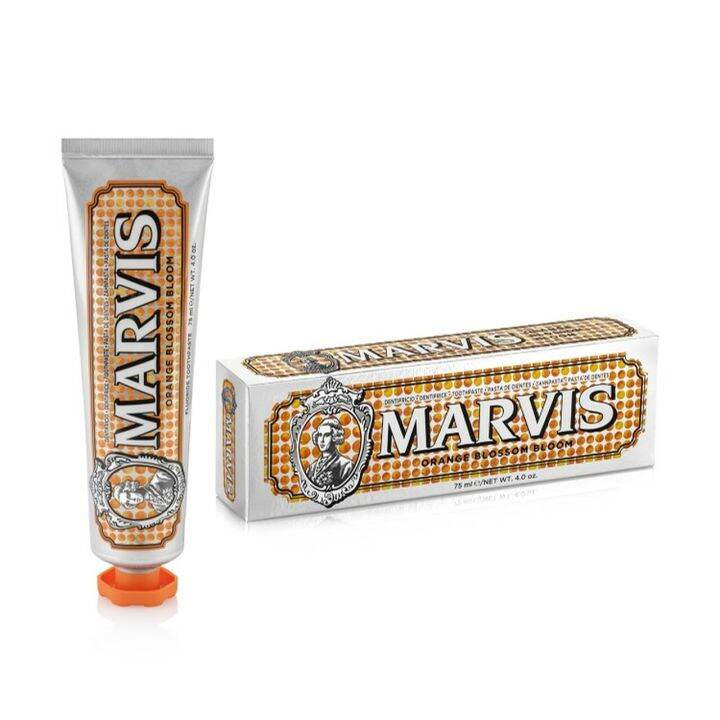 Marvis Sweet Sour Rhubarb & Orange Blossom Bloom Toothpaste 75ml Made in Italy Lazada