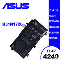 ASUS แบตเตอรี่แล็ปท็อป  B31N1726 เข้ากันได้ FX504 FX505 FX505GM FX505GE FX80GD FX86