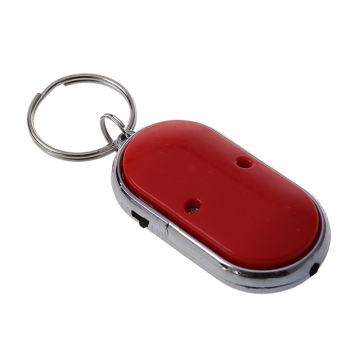2pcs-whistle-lost-key-finder-flashing-beeping-locator-remote-keychain-led-ring
