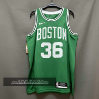 【High Quality】Mens 2022-23 New Original NBA Boston Celtics #36 Marcus Smart Jersey Icon Edition Green Swingman Heat-pressed